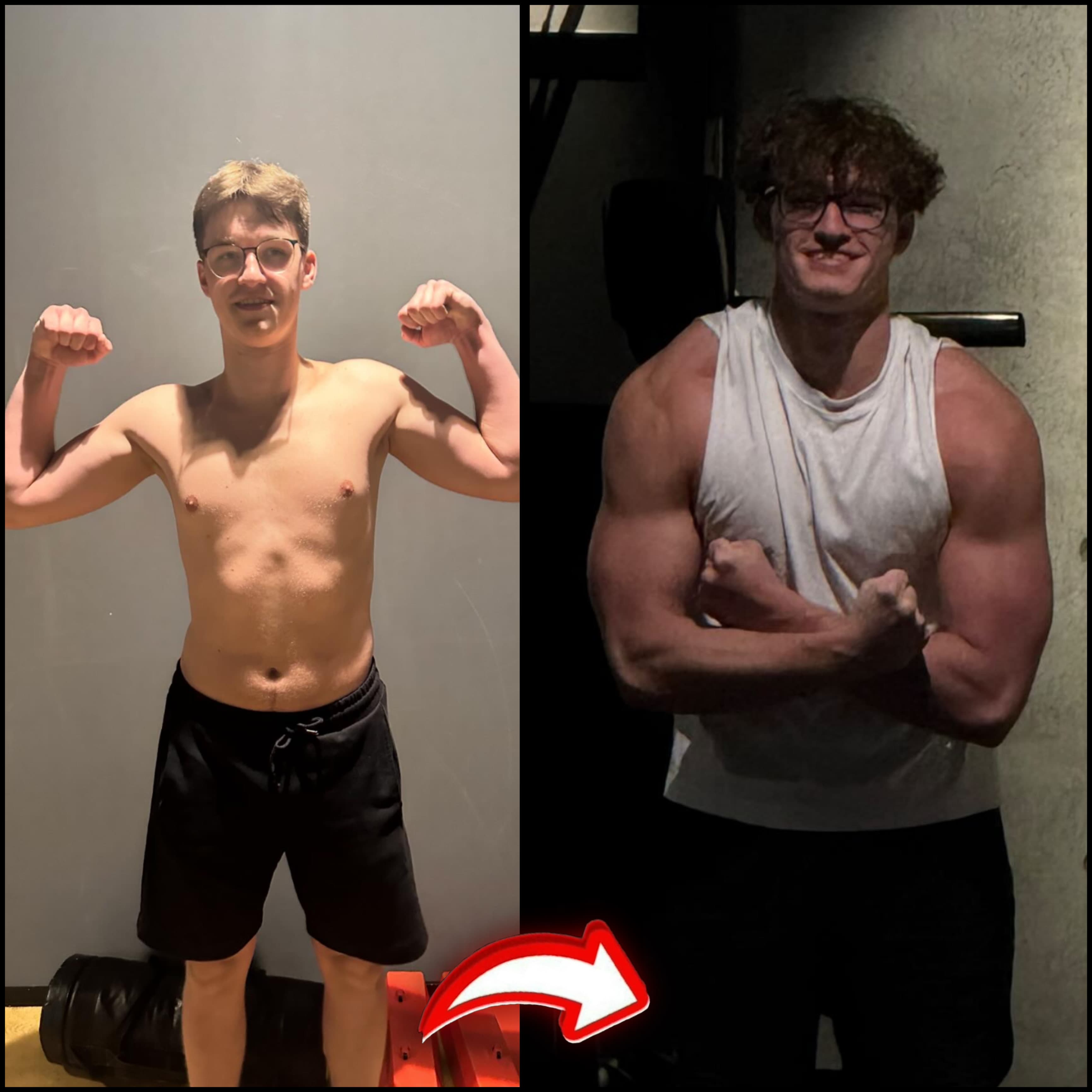 Transformacja klienta - przyrost masy mięśniowej